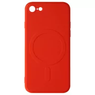 Etui i futerały do telefonów - Magsafe iPhone SE 2022, 2020, 8, 7 Etui Silikonowe miękkie w dotyku wnętrze Mag Cover - miniaturka - grafika 1