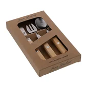 Sztućce dla dzieci - Zestaw sztućców dla dzieci Bistrot - stal nierdzewna - 3 szt. - pudełko kraft - Jean Dubost - miniaturka - grafika 1