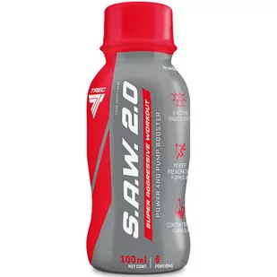 Trec S.A.W. 2.0 Shot 100ml SAW - Produkty specjalne dla sportowców - miniaturka - grafika 1