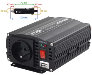 Moduł przetwornicy IPS-500 - Akcesoria do monitoringu - miniaturka - grafika 1