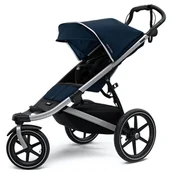 Wózki dziecięce - Wózek sportowy Thule Urban Glide 2 Aluminum/MajolicaBlue - miniaturka - grafika 1
