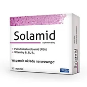 Witaminy i minerały - Suplement diety, Solinea, Solamid wsparcie układu nerwowego, 30 kapsułek - miniaturka - grafika 1