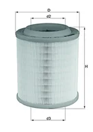 Części motocyklowe - Mahle Knecht LX 1275 Filtr powietrza - miniaturka - grafika 1