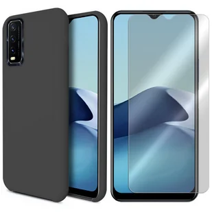 ETUI DO VIVO Y20S POKROWIEC CASE STYLE + SZKŁO 9H - Etui i futerały do telefonów - miniaturka - grafika 1