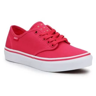 Trampki damskie - Buty Vans Camden Stripe W (kolor Czerwony, rozmiar EU 35) - grafika 1