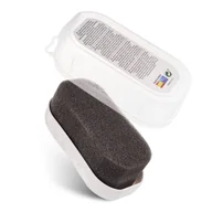 Środki do obuwia i ubrań - Gąbka do polerowania butów palc czyścik samonabłyszczający  duży bezbarwny - miniaturka - grafika 1