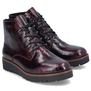 Botki damskie Rieker 44902-35 RED 41 - Botki damskie - miniaturka - grafika 1