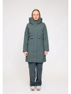 Kurtki damskie - MAZINE Płaszcz zimowy w kolorze zielonym - miniaturka - grafika 1