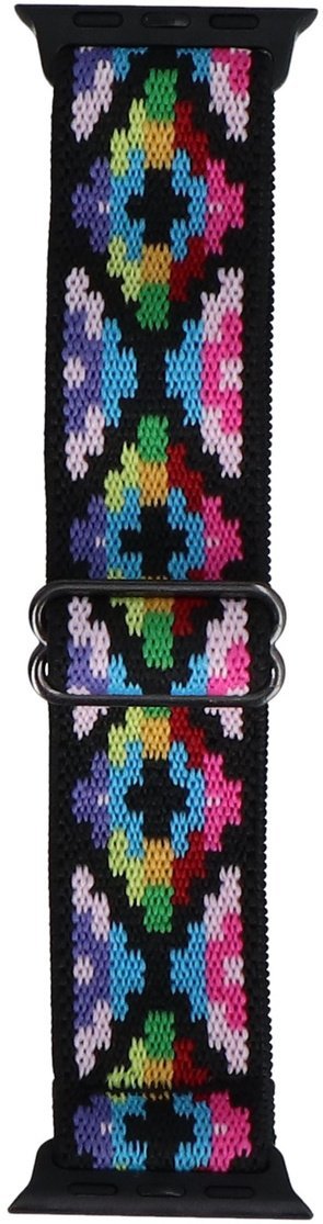 GlacierX pasek do smartwatcha Nylon Nomad Threads Pixel Bloom do Apple Watch 38/40/41mm Wielokolorowy