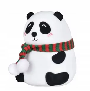 Lampka Nocna Panda - Z Zamkniętymi Oczami Ledowa Zmienia Kolory - Gadżety dla graczy - miniaturka - grafika 1