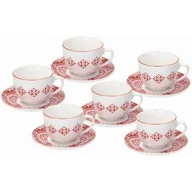 Filiżanki - TOGNANA Zestaw filiżanek TOGNANA Coral 270 ml 12 elementów) - miniaturka - grafika 1