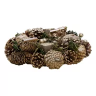 Ozdoby bożonarodzeniowe - Wianek Dekoracyjny Ozdobny Świąteczny Śr.25 Cm - miniaturka - grafika 1