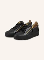 Sneakersy damskie - Giuseppe Zanotti Design Sneakersy schwarz - miniaturka - grafika 1