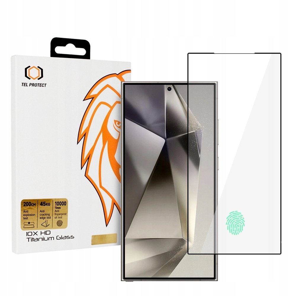 Hartowane szkło do Samsung S25 Ultra (with fingerprint unlock)