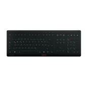 Klawiatury - CHERRY Stream RF Bezprzewodowy + USB QWERTZ Niemiecki Czarny  JK-8552DE-2 - miniaturka - grafika 1
