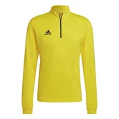 Koszulki męskie - adidas Bluza męska z długim rękawem Ent22 Tr Top, Team Yellow/Black, HI2128, MT2 - miniaturka - grafika 1