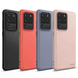 Ringke Air S ultracienkie żelowe etui pokrowiec Samsung Galaxy S20 Ultra czerwony (ADSG0021) - Etui i futerały do telefonów - miniaturka - grafika 11
