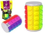 Łamigłówki - Gra Logiczna Układanka Łamigłówka Walec Obrotowy Kolorowy - miniaturka - grafika 1