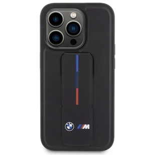 Etui BMW BMHCP15X22GSLK iPhone 15 Pro Max 6.7" czarny/black hardcase Grip Hot Stamp - Etui i futerały do telefonów - miniaturka - grafika 3