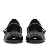 Buty dla dziewczynek - Baleriny Guess CEOWB-CS6666-03 Czarny - miniaturka - grafika 1