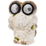 Lampy ogrodowe - Solarna dekoracja zewnętrzna Żółw, 12,5 x 20 x 13 cm, ceramika - miniaturka - grafika 1