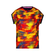 Koszulki sportowe damskie - Koszulka damska BIDI BADU  Majira Tech Tee Mixed M - miniaturka - grafika 1