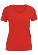 Koszule damskie - Tamaris Damska koszula Alba, czerwony (Fiery Red), XL - miniaturka - grafika 1
