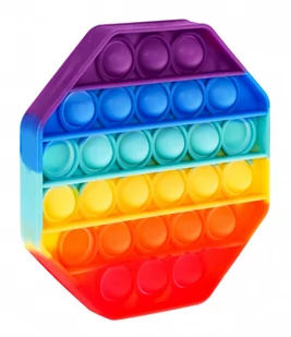 Zabawka antystresowa dla dzieci 5+ i dorosłych Silikonowa plansza 28 bąbelków - Zabawki sensoryczne - miniaturka - grafika 1