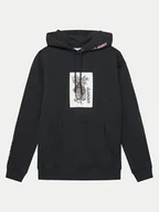 Bluzy męskie - Element Bluza ELYSF00284 Czarny Regular Fit - miniaturka - grafika 1