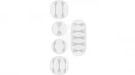 Kable komputerowe i do monitorów - Goobay Cable management set 70681 White 70681 - miniaturka - grafika 1