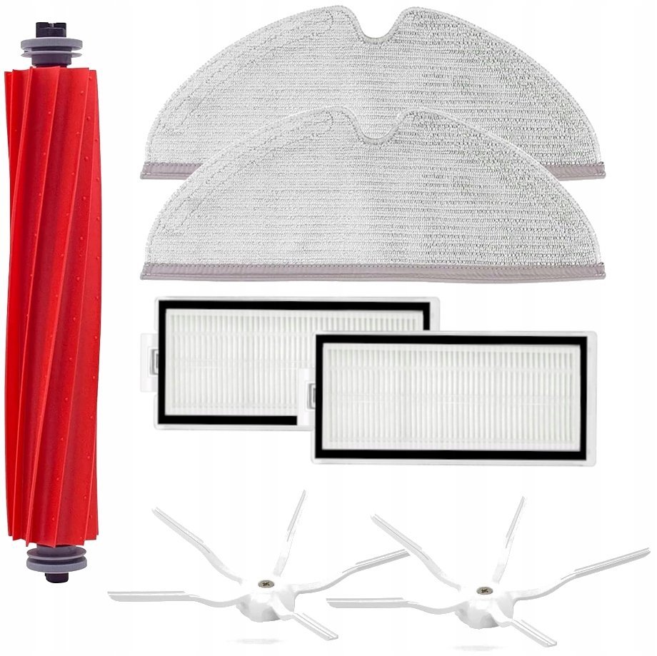 Zestaw akcesoriów filtry, szczotki do Xiaomi Roborock Q7, Max, Max+, T8