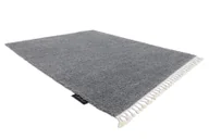 Dywany - Dywan BERBER 9000 jasny Frędzle berberyjski marokański shaggy szary 200x290 cm - miniaturka - grafika 1