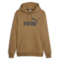 Bluzy sportowe męskie - Bluza sportowa męska Puma ESS Big Logo Hoodie FL (s) Evening - miniaturka - grafika 1