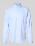 Koszule męskie - Koszula biznesowa o kroju slim fit z wyhaftowanym logo model ‘Harrison’ - miniaturka - grafika 1