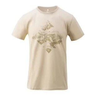 Helikon - Koszulka T-Shirt Mountain Stream - Khaki - TS-MOS-CO-13 - Odzież taktyczna i umundurowanie - miniaturka - grafika 3