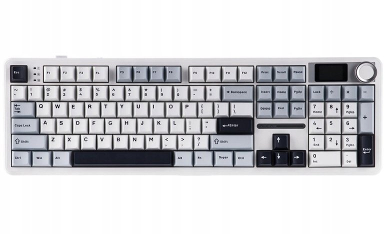 Aula F108 PRO Biała/Niebieska AULA-F108PRO-BW-RP