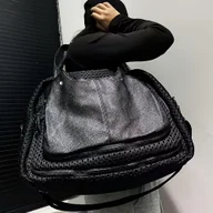 Torebki damskie - TEMU Damska Torba Na Ramię Y2K Retro Style, Duża Pojemność, Siatkowa Torba Krzyżowa z Przednią Kieszenią, Trwały Materiał Nylonowy, Odpinany Pasek, - miniaturka - grafika 1