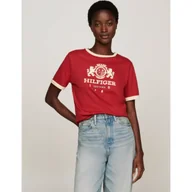 Koszulki i topy damskie - Tommy Hilfiger T-shirt | Regular Fit - miniaturka - grafika 1
