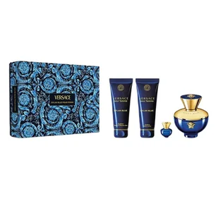 Pour Femme Dylan Blue zestaw woda perfumowana spray 100ml + żel pod prysznic 100ml + balsam do ciała 100ml + miniatura wody perfumowanej 5ml - Zestawy kosmetyków damskich - miniaturka - grafika 1