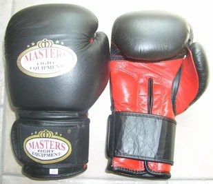Masters FIGHT EQUIPMENT Rękawice bokserskie, RBT-301, niebieski, 10 oz - Rękawice bokserskie - miniaturka - grafika 1