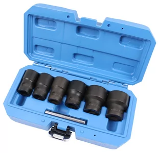 KS Tools BRILLIANT TOOLS BRILLIANT TOOLS BT026005 1/2" spiralny zestaw nasadek nasadowych, 21-32 mm 7-częściowy [Powered by KS Tools] BT026005 - Klucze i nasadki - miniaturka - grafika 1