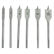 Wiertła - Proline Wiertła łopatkowe do drewna 6 sztuk 10-25mm 26406 26406 - miniaturka - grafika 1