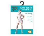 Stroje karnawałowe - Strój dla dorosłych Pielęgniarka Zombie rozm.M - miniaturka - grafika 1