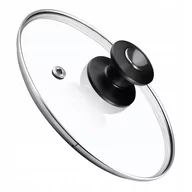 Pokrywki - Pokrywa żaroodporna z czarnym uchwytem Barletta 18 cm - miniaturka - grafika 1