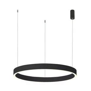 Brasco Down D80 lampa wisząca 1xLED/60W czarna - Lampy sufitowe - miniaturka - grafika 1