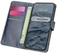 Etui i futerały do telefonów - Bizon Etui z klapką Case Pocket do Galaxy M35 5G, granatowe - miniaturka - grafika 1