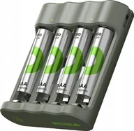 Ładowarki i akumulatory - Ładowarka GP GP ReCyko B441 4-Port USB-Model Charger incl.4xAAA NiMh 850mAh - miniaturka - grafika 1