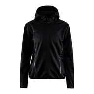 Kurtki damskie - Damska Kurtka przejściowa CRAFT ADV EXPLORE SOFT SHELL JACKET W 1910993-999000 – Czarny - miniaturka - grafika 1