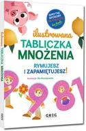 Książki edukacyjne - Ilustrowana tabliczka mnożenia. Rymujesz i zapamiętujesz! sprytne sposoby na tabliczkę - bez trudu - miniaturka - grafika 1