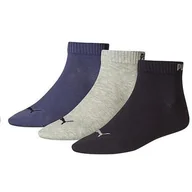 Skarpetki sportowe męskie - Puma Skarpety Quarter 3-Pack 90697813 - miniaturka - grafika 1